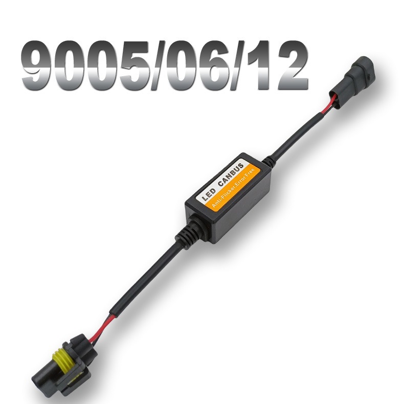 【竣天】H1 H3 H4 H7 H11 9005 9006 LED大燈解碼器 LED大燈 CANBUS解碼 解故障燈-規格圖4