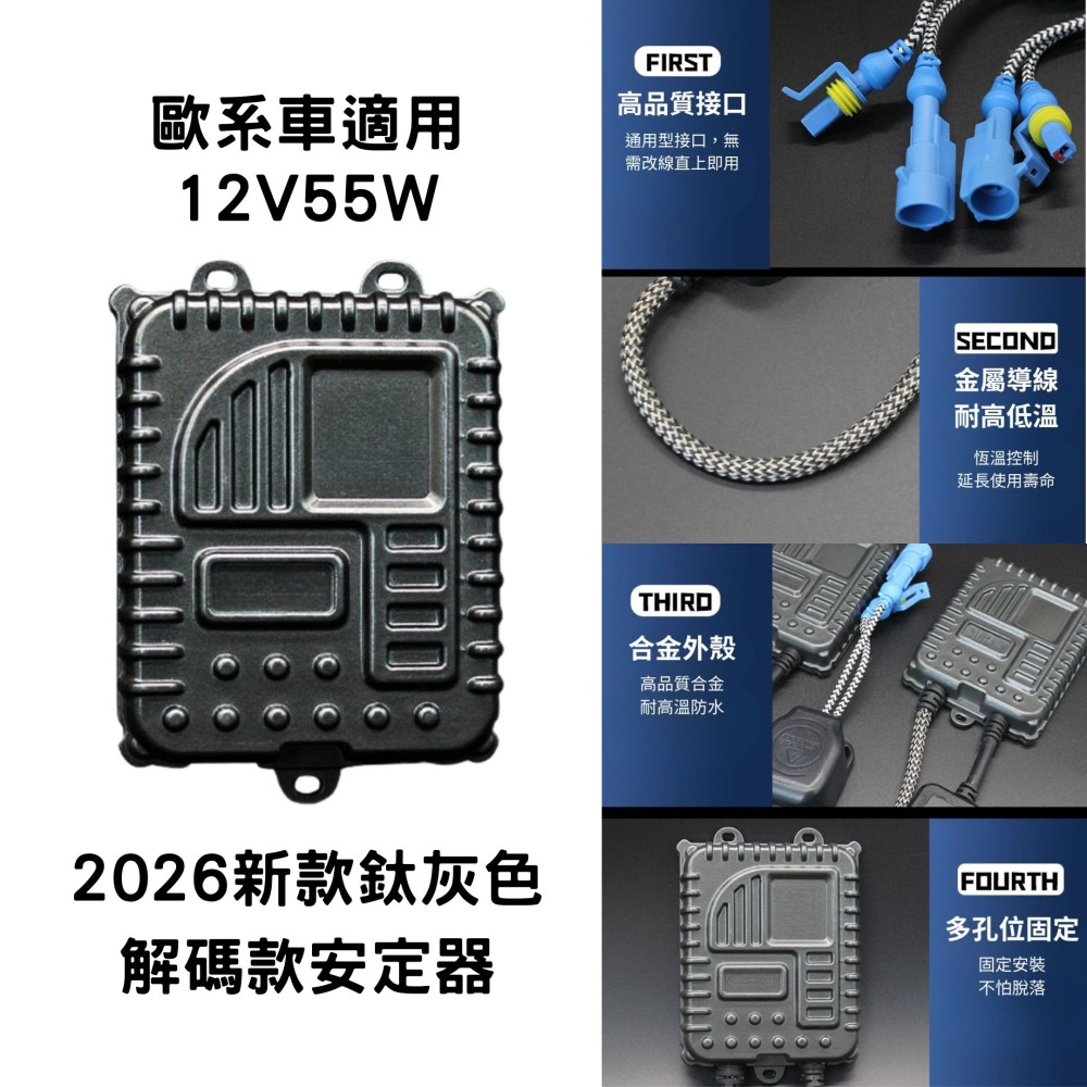 【竣天】26新款🔥 12V55W 解碼安定器 HID 歐系車適用 CANBUS 賓士 BMW 專用解碼器 解碼器-細節圖3