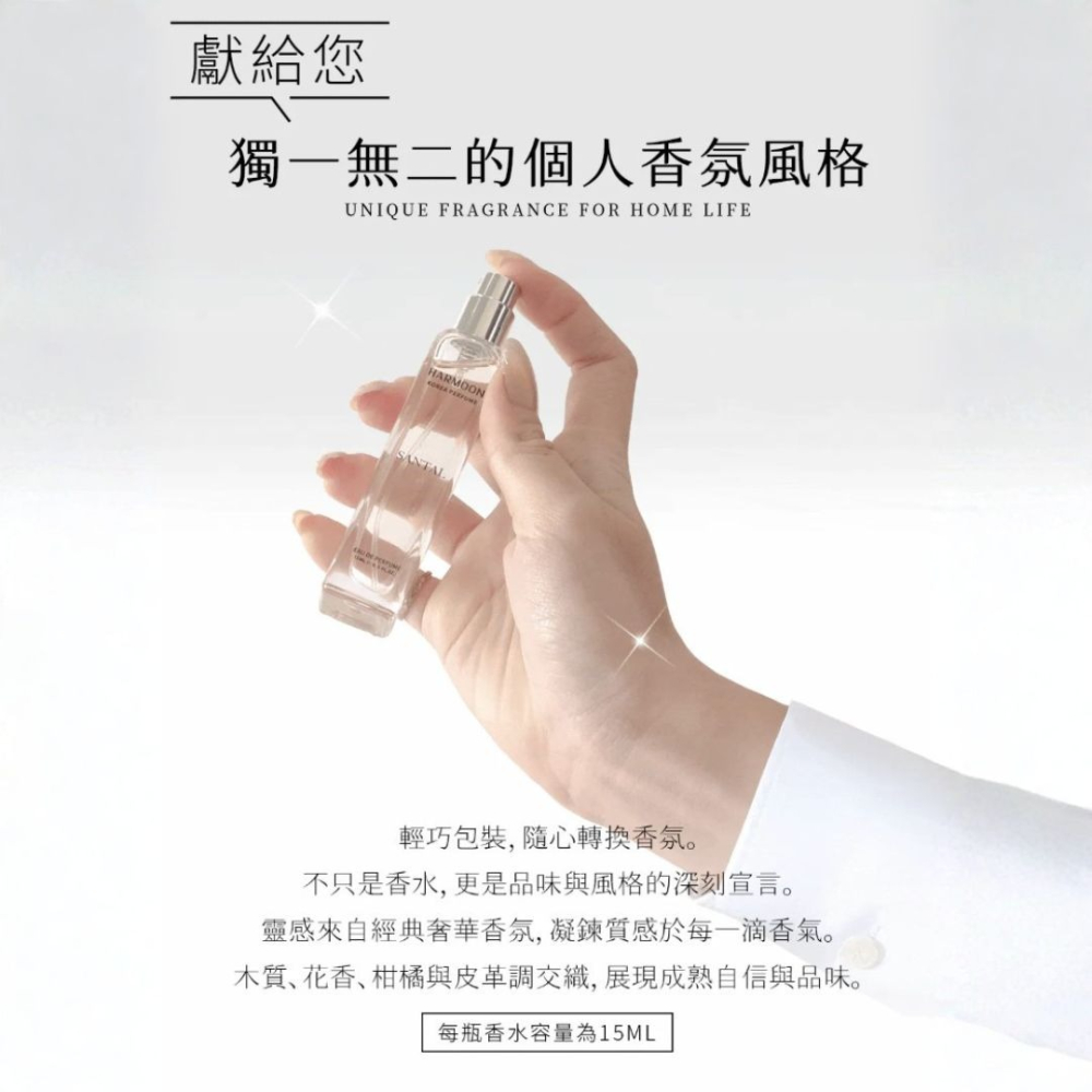 【HARMOON】韓國經典奢華香氛 15ML 香水 專櫃平替 韓慕香水 男香 女香 女性香水 男性香水 中性香水-細節圖6