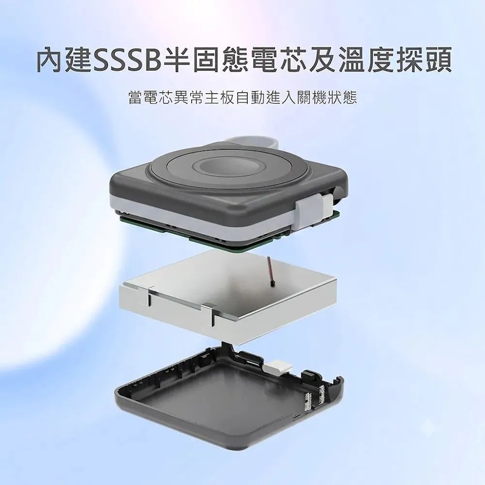 KooPin 半固態防爆磁吸行動電源 小立方 5000mAh 台灣製造 MD-PB087-PLUS 行動電源 行動充電-細節圖8