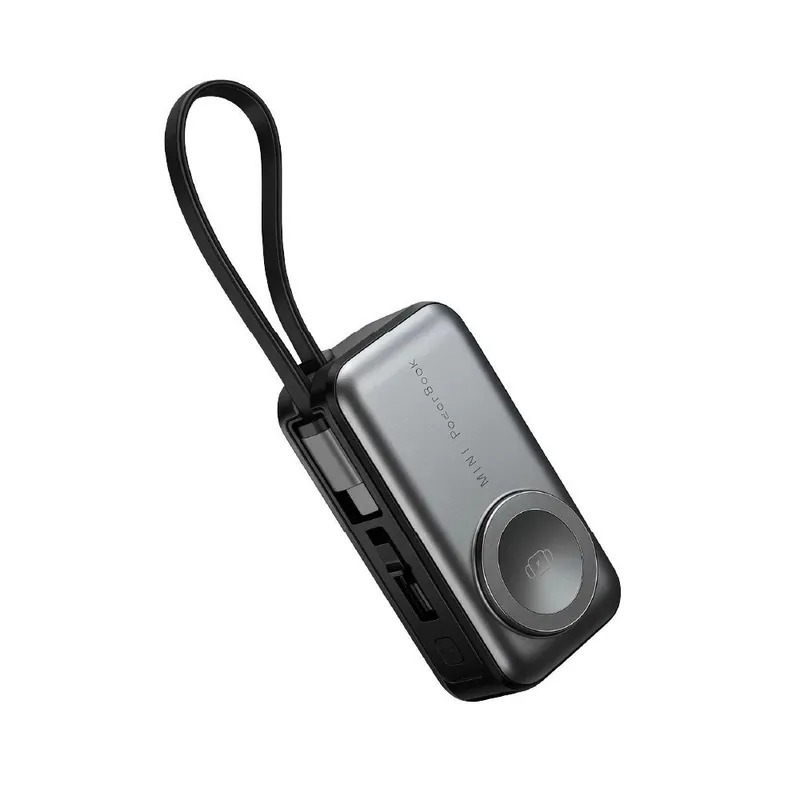 DA 5000mAh 迷你4合1行動電源 手錶磁吸口袋行動電源 快充 自帶線 有Wh標示 3C認證 可上飛機-規格圖9