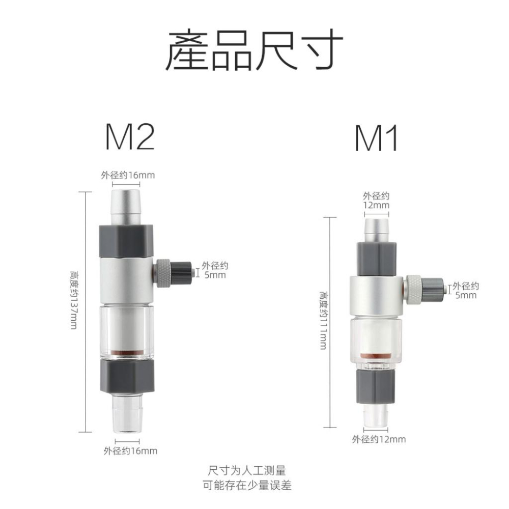 【詠湦水植工坊】仟銳 CO2細化器 外置二氧化碳霧化器 ｜圓桶外置霧化器 M1 M2-細節圖5