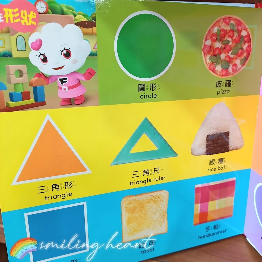 微笑心❤️實物大圖鑑 FOOD超人幼兒認知大圖鑑 【交通工具 動物 蔬菜水果 日常生活、數字 顏色 形狀】童書 繪本-細節圖6