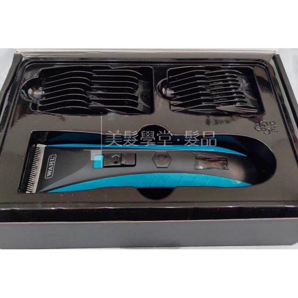〔美髮學堂．髮品〕2贈品【WAHL】2226WAHL電剪 推剪 電推 /買就贈WAHL電剪專用潤滑油 藍色經典WAHL-細節圖2