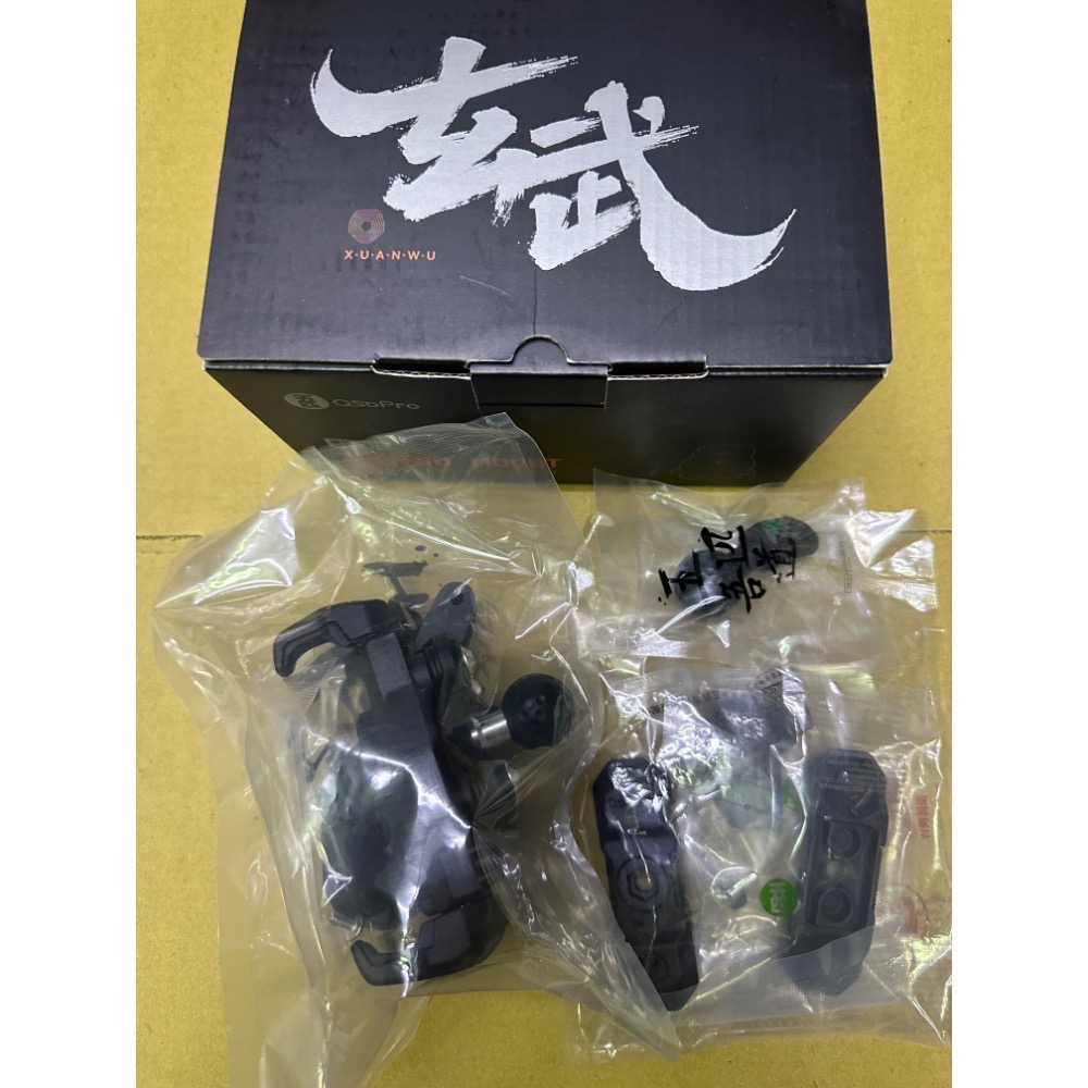 MWUPP五匹手機架 最新版本 玄武款+減震版 機車專用手機支架 鎖後照鏡款-細節圖2