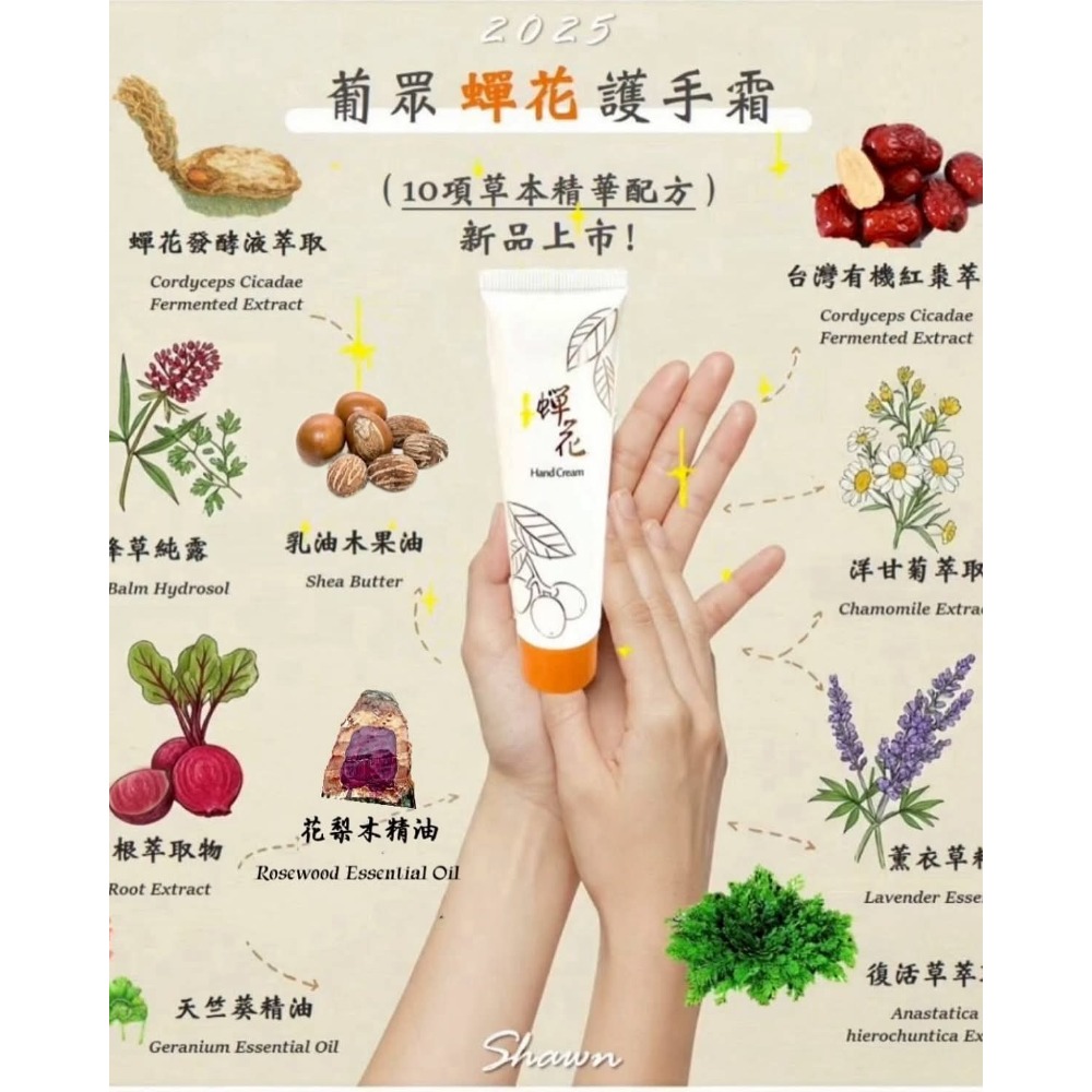 💪勇健e起來💪葡萄王 葡眾禪花護手霜 保證公司貨 效期最新 詢問接下殺免運優惠 其-細節圖6