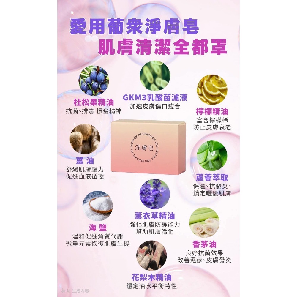 💪勇健e起來💪葡萄王 葡眾淨膚皂 益生菌肥皂 保證公司貨 效期最新-細節圖5