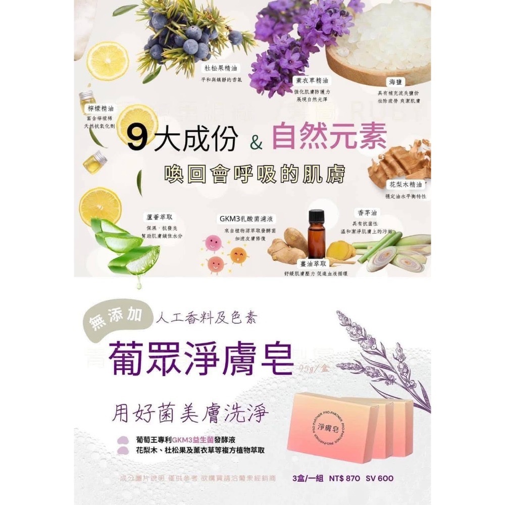 💪勇健e起來💪葡萄王 葡眾淨膚皂 益生菌肥皂 保證公司貨 效期最新-細節圖6