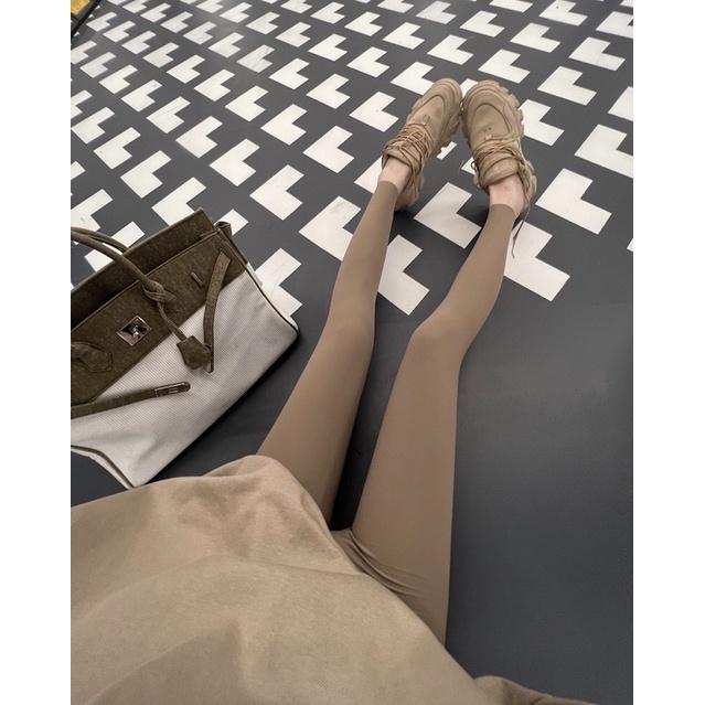 現貨+預購🔥質感Oversize休閒寬鬆T 內搭褲 長袖T 長版T 寬鬆上衣 休閒T 長褲 休閒褲 瑜珈褲 緊身褲 鯊魚-細節圖6