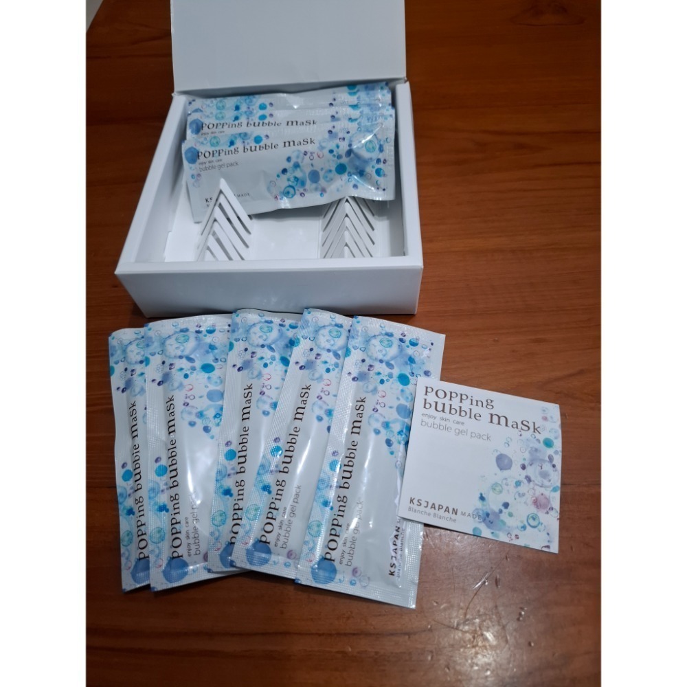日本光伸碳酸淨化泡泡面膜～全新款包裝 現貨〔一盒10入〕-細節圖2