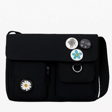 ⚡️現貨⚡️帆布郵差包 ins包包 單肩帆布包 帆布包 側背包 帆布包包 郵差包 日系帆布包 日系包包 單肩包 側肩包-規格圖8