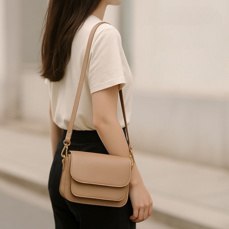 現貨⭐韓版ins 復古小方包 韓國 側 背包斜背包 小方包 肩背包 側背包 信封包 包包女斜背包包包女 側背包女 斜肩包-細節圖6