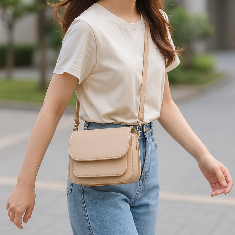 現貨⭐韓版ins 復古小方包 韓國 側 背包斜背包 小方包 肩背包 側背包 信封包 包包女斜背包包包女 側背包女 斜肩包-細節圖7