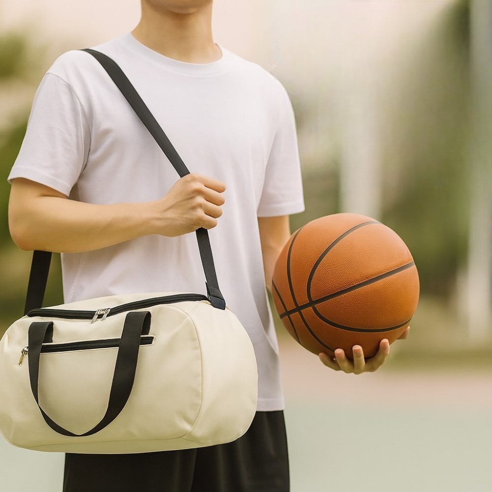 運動手提旅行包 大容量運動健身包 旅行袋 運動包 行李包 籃球行李袋 健身包 單肩運動包 大容量旅行包 單肩包 兩用袋-細節圖10