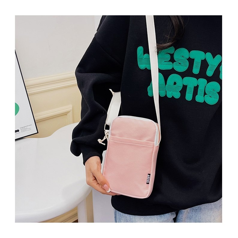 單色手機包 手機隨身包 零錢包 斜肩包 手機 零錢 包包 手拿包 掛脖包 戶外 運動 多功能 手機包 小包包 手機側背包-細節圖7