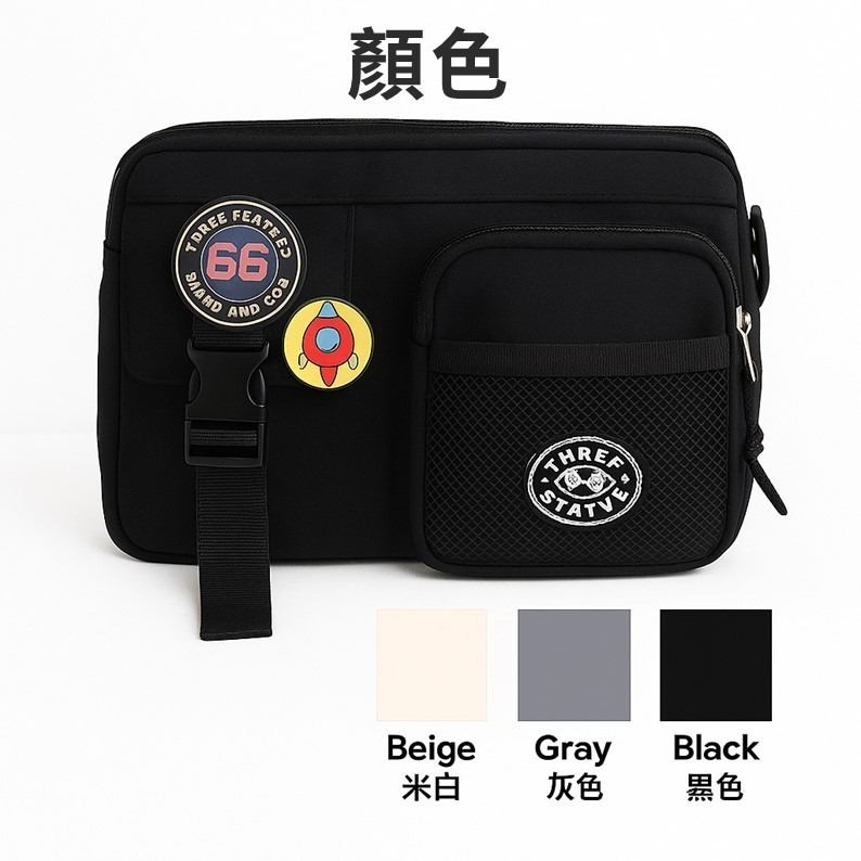 郵差帆布側背包 郵差包 單肩包 側背包 帆布背包 斜背包 帆布包 帆布斜背包 斜挎包 牛津包 尼龍斜背包 斜肩包-細節圖3