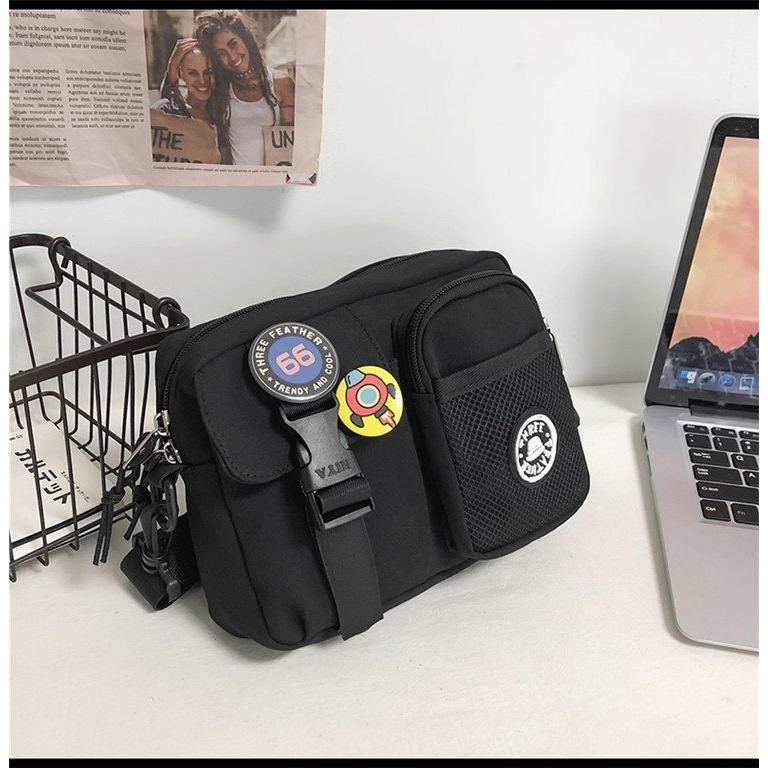 郵差帆布側背包 郵差包 單肩包 側背包 帆布背包 斜背包 帆布包 帆布斜背包 斜挎包 牛津包 尼龍斜背包 斜肩包-規格圖10