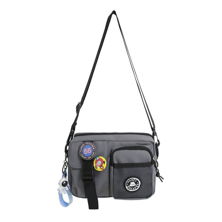 郵差帆布側背包 郵差包 單肩包 側背包 帆布背包 斜背包 帆布包 帆布斜背包 斜挎包 牛津包 尼龍斜背包 斜肩包-規格圖10