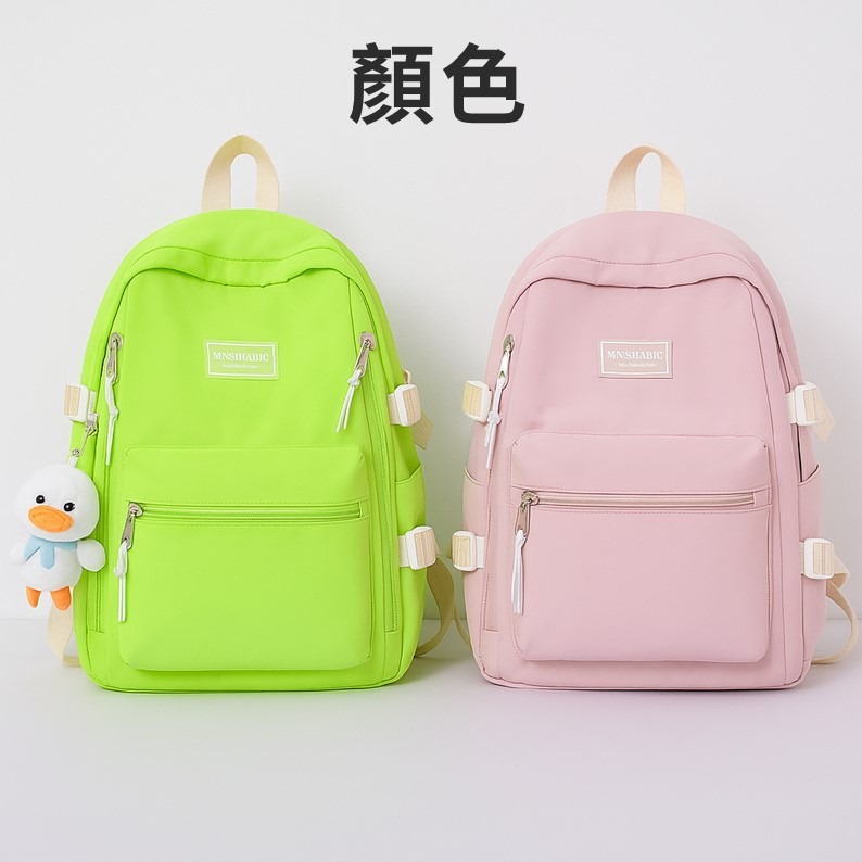 雙肩後背包 大容量防潑水背包 雙肩包 肩背包 電腦包 書包 後背包 兩用包 防撥水後背包 背包 日版ins 後背包-細節圖4