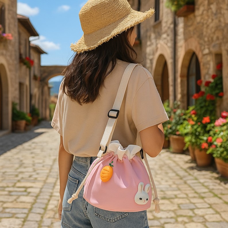 可愛包包 搞怪包包 造型包包 造型包 單肩包 側肩包 單肩背包 單肩包女 包包女斜背包 帆布包 水桶包-細節圖4