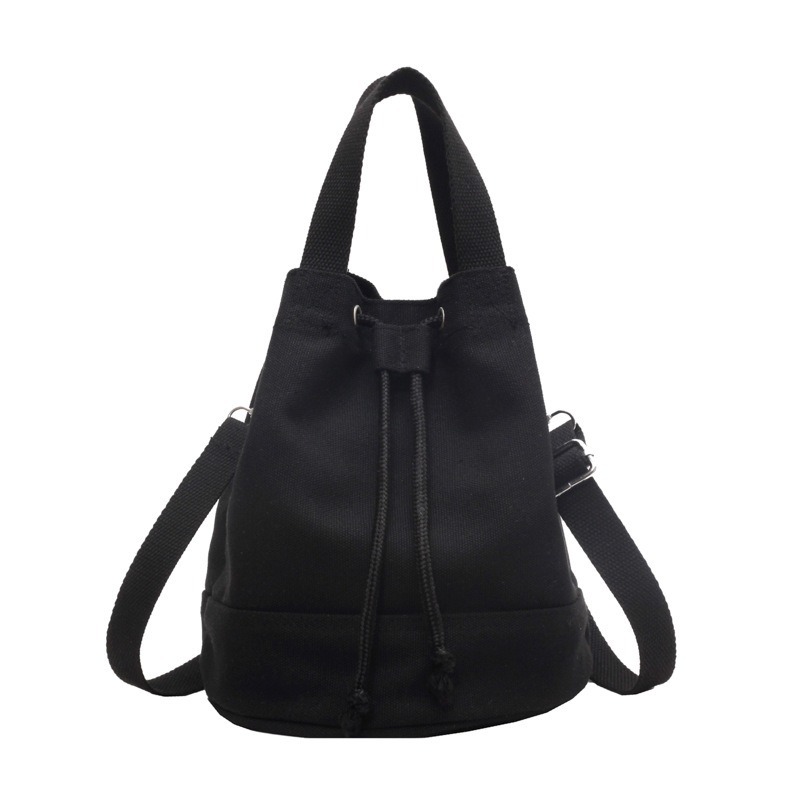 帆布水桶包 水桶包 小水桶包 斜背水桶包 小 水桶包韓國 手提斜背包 休閒包 帆布包韓國 通勤包 斜女背包抽繩水桶包禮品-規格圖10