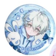 吉伊卡哇 藍色監獄 鐳射徽章 蜂樂回 凪誠士郎 千切豹馬 御影玲王交換禮物 自嘲熊CHIIKAWA徽章小八烏薩奇吉伊懶獅-規格圖3