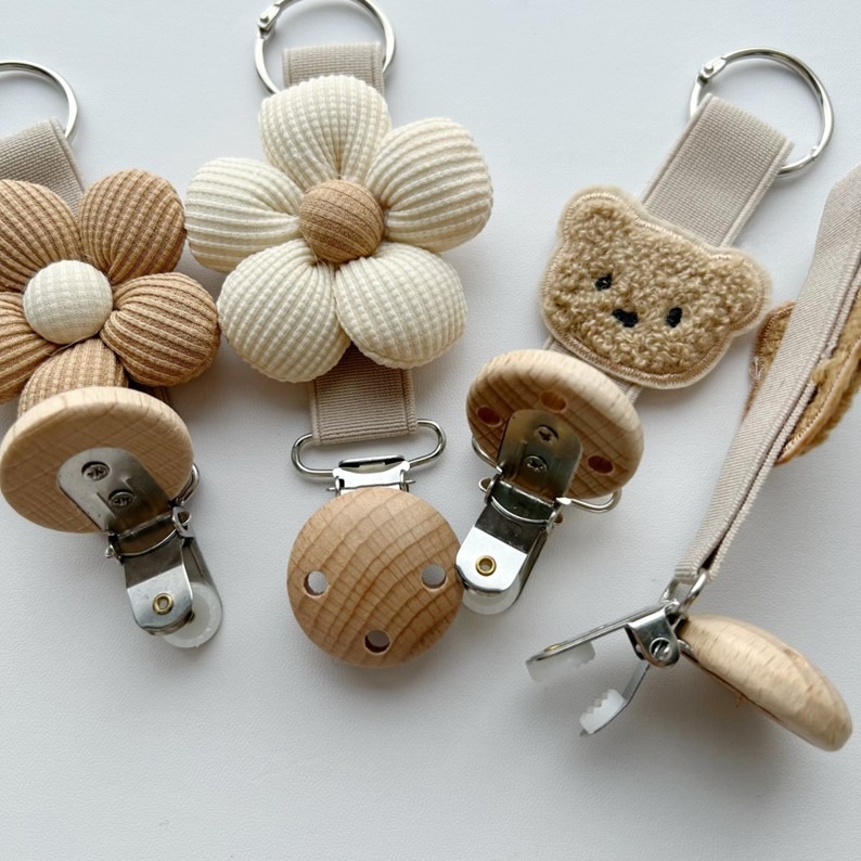 ins風花朵出行帽夾 旅行太陽帽遮陽帽掛夾 掛包包連接帽子 掛夾神器 帽夾 花朵帽夾 萬用夾 旅行帽夾 防丟失帽夾 禮品-細節圖4