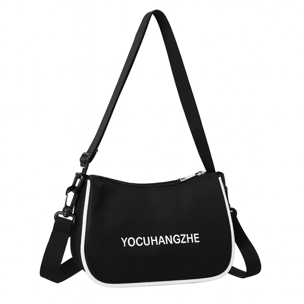 日系原宿 單肩包 斜背包 側背包 肩背包 兩用包 日系包包 腋下包 運動斜背包 尼龍斜背包 斜背包男 斜背包女 斜背包包-規格圖9