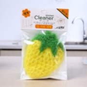 可愛草莓洗碗布 造型菜瓜布 草莓菜瓜布 洗碗巾 菜瓜布 韓國菜瓜布 洗碗布 絲光手勾 韓國洗碗巾 百潔布 不沾油碗刷鍋刷-規格圖7