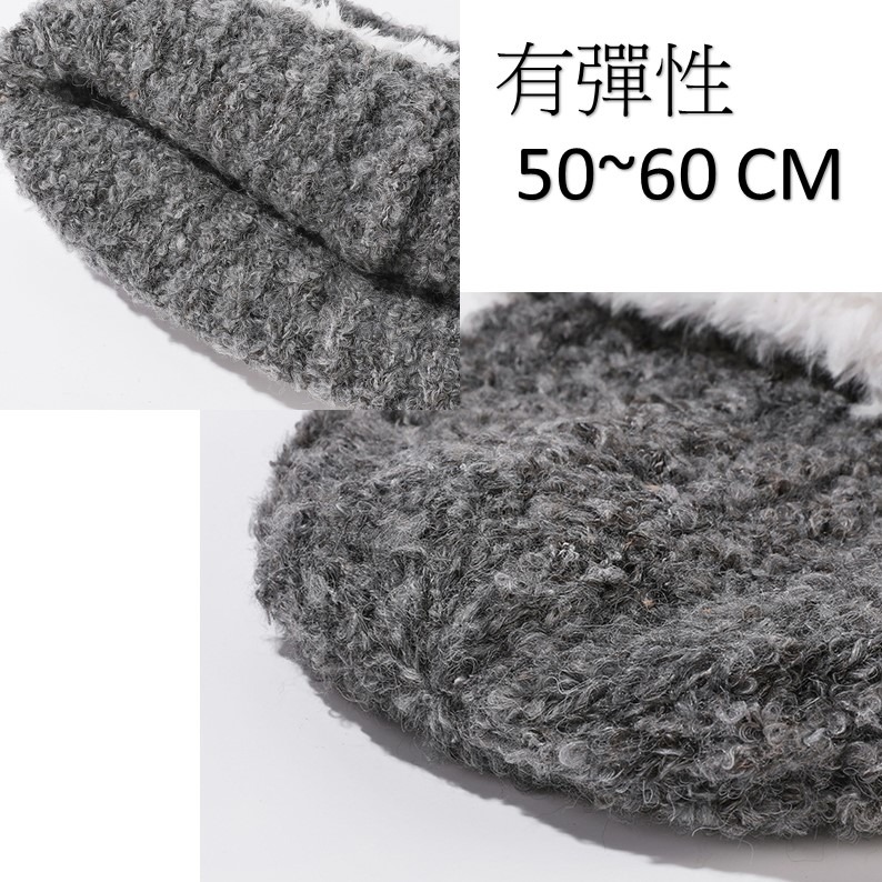 加絨保暖毛帽 騎車通勤必備 禦寒 休閒帽 針織帽 彈性帽子長輩防寒 水兵帽 素色毛帽 針織帽 簡約百搭 男 女 情侶毛帽-細節圖2