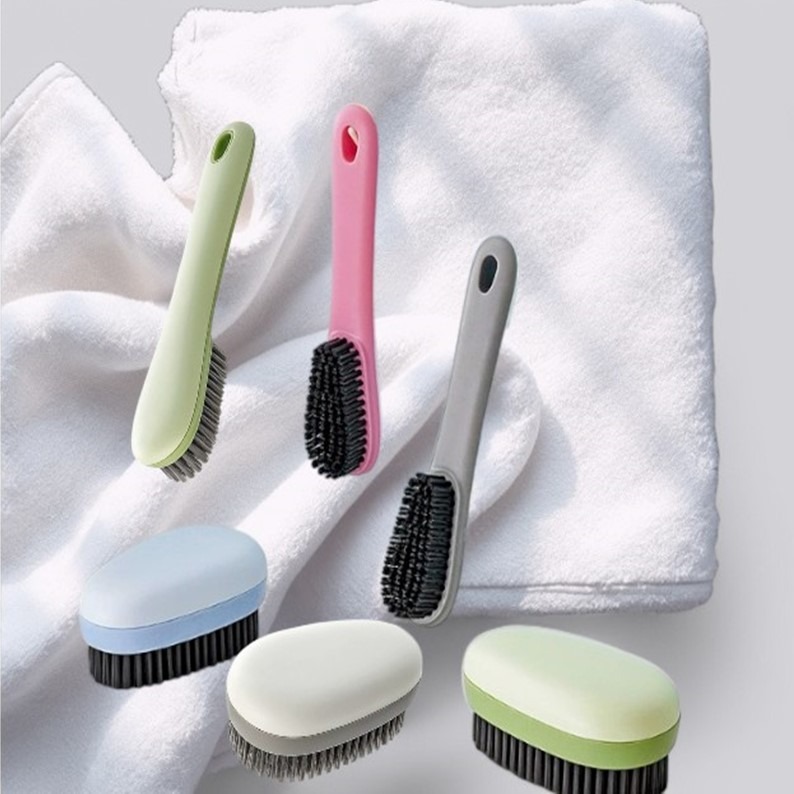 現貨柔軟洗衣刷 軟毛洗衣刷 細毛洗衣刷 柔軟刷 軟毛刷 細毛刷 北歐軟毛洗衣刷 洗衣刷 清潔刷 鞋刷 刷子 地毯刷 衣物-細節圖5