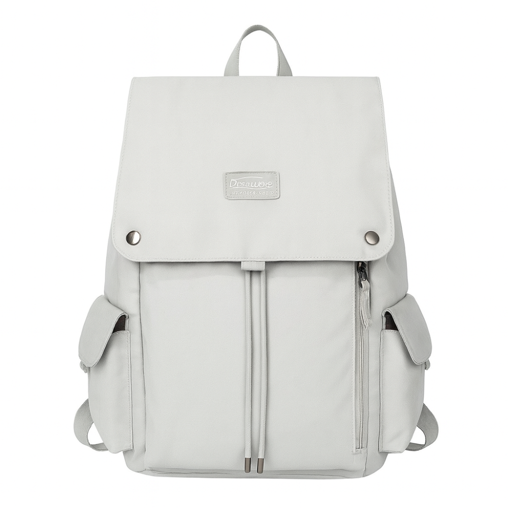 文青尼龍後背包 日系校園風 大容量防水 可手提後背 輕盈耐背減壓雙肩帶 上課補習出遊必備 高中大學生適用-規格圖9