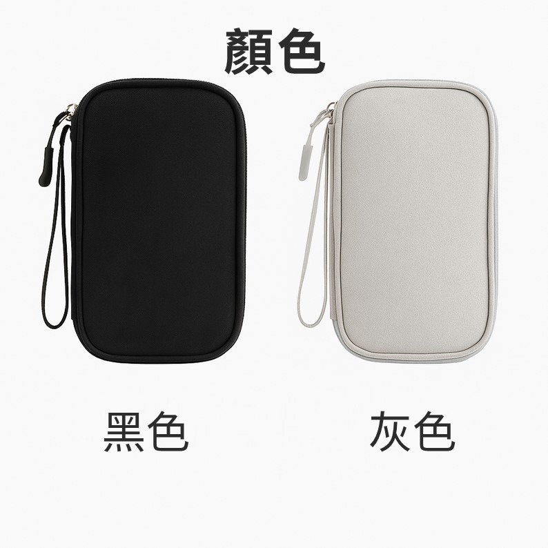 收納包 數碼收納袋 數據線包 行動電源包 小物收納袋 大容量 多隔層 輕便 防刮 旅行必備 通勤 上班-細節圖3