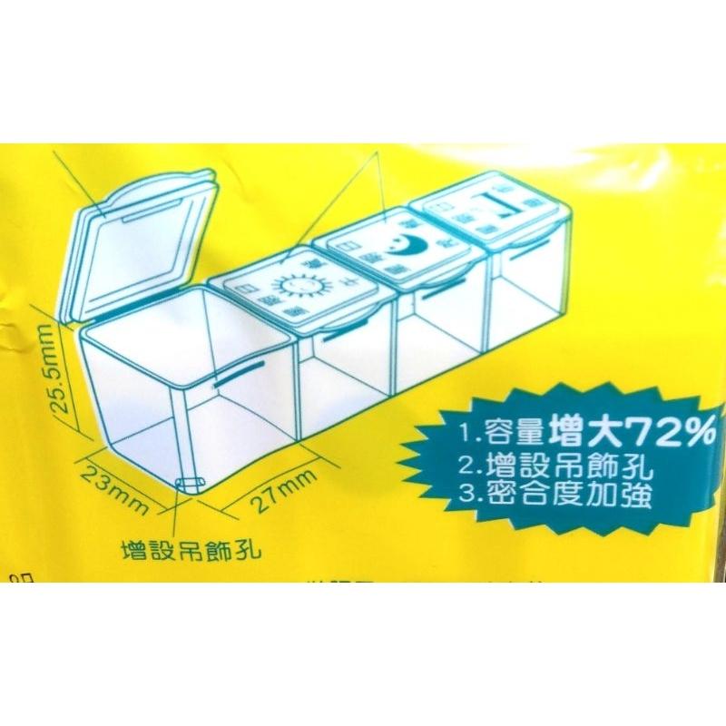 【康熙藥妝】【西河 愛您好 28格 加大版 旅行外出藥盒/藥品置物盒)增加72%空間】(台灣製造）-細節圖3