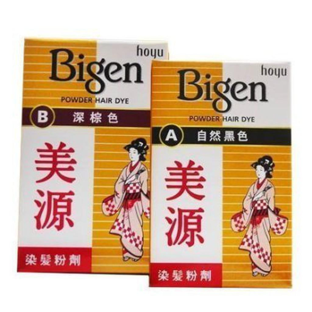 【康熙藥妝】【 Bigen 美源 染髮粉劑  B深棕色 (6g/盒) 】用法簡單、不含阿摩尼亞(公司貨)-細節圖2
