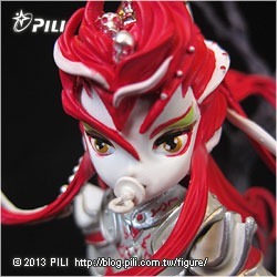 霹靂勇將名鑑001-吞佛童子手持朱厭，霹靂布袋戲異度魔界戰神吞佛童子-細節圖6