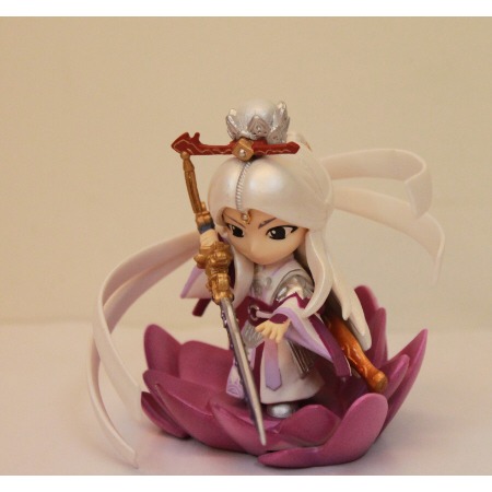 霹靂激鬥名鑑三-素還真般若戰甲版，清香白蓮素還真持有般若劍，霹靂布袋戲公仔-細節圖3