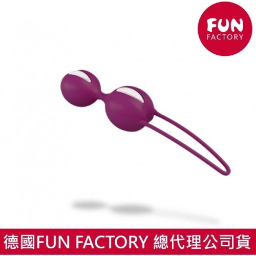 德國FUN FACTORY 凱格爾運動 聰明球球雙球DUO-女性情趣運動球球(白/紫)