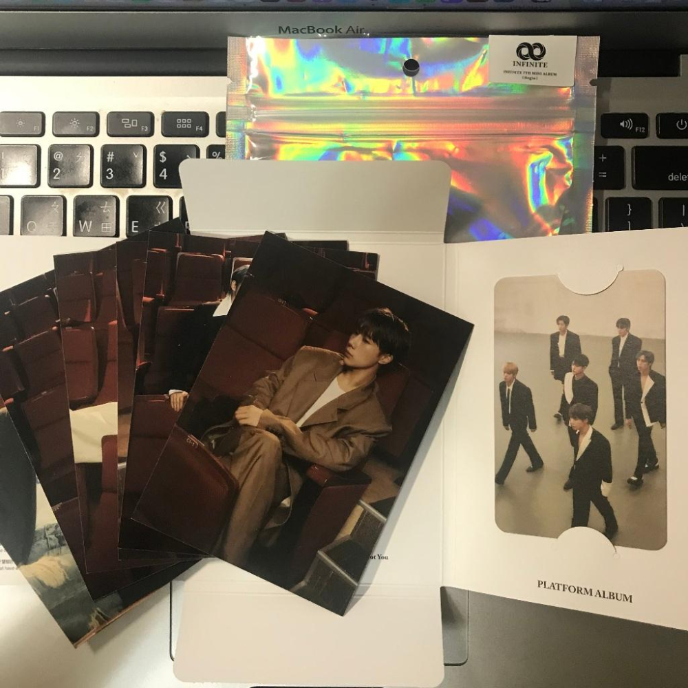 INFINITE 無限 第七張迷你專輯「13egin」韓國進口版 全專 半空專 空專 數位空專-細節圖3