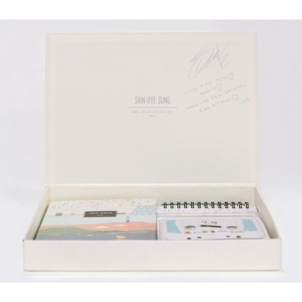 申彗星 SHIN HYE SUNG 신혜성 2015 ＇ONCE AGAIN’ SPECIAL KIT-細節圖3