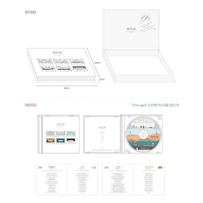 申彗星 SHIN HYE SUNG 신혜성 2015 ＇ONCE AGAIN’ SPECIAL KIT-細節圖4