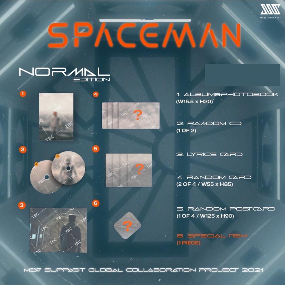 Mew Suppasit MSS Global Single SPACEMAN單曲 會員版一般版-細節圖3