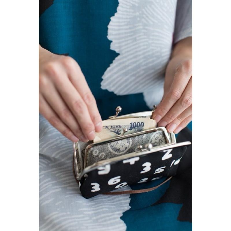 [在台現貨］日本京都SOUSOU 口金包 雙層/親子口金包 數字款/微笑款-細節圖2