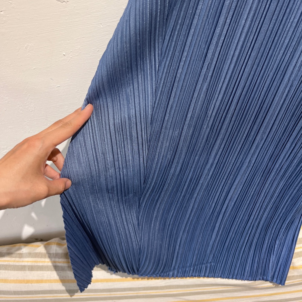 Issey miyake 三宅一生 水藍傘狀褲-細節圖4