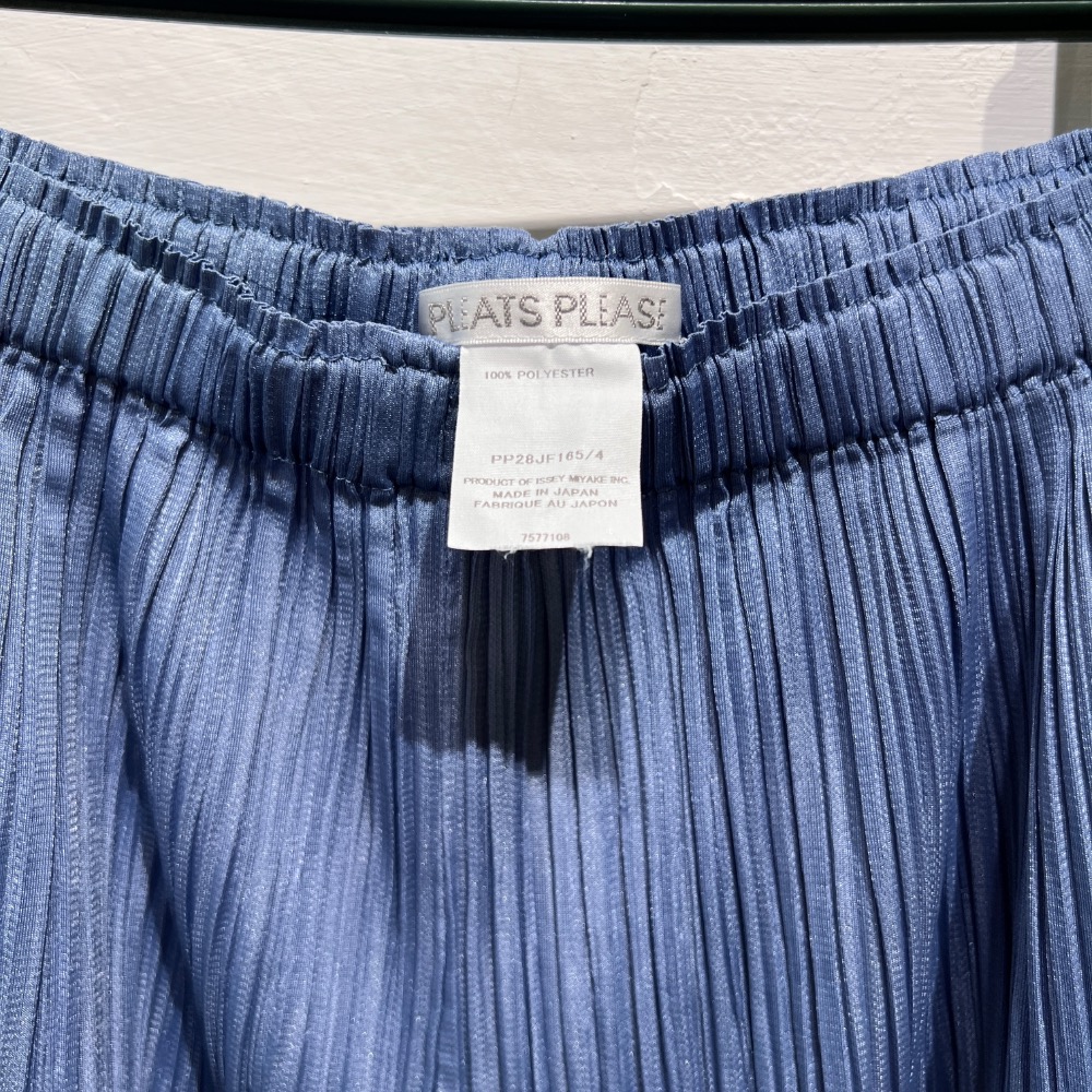 Issey miyake 三宅一生 水藍傘狀褲-細節圖7