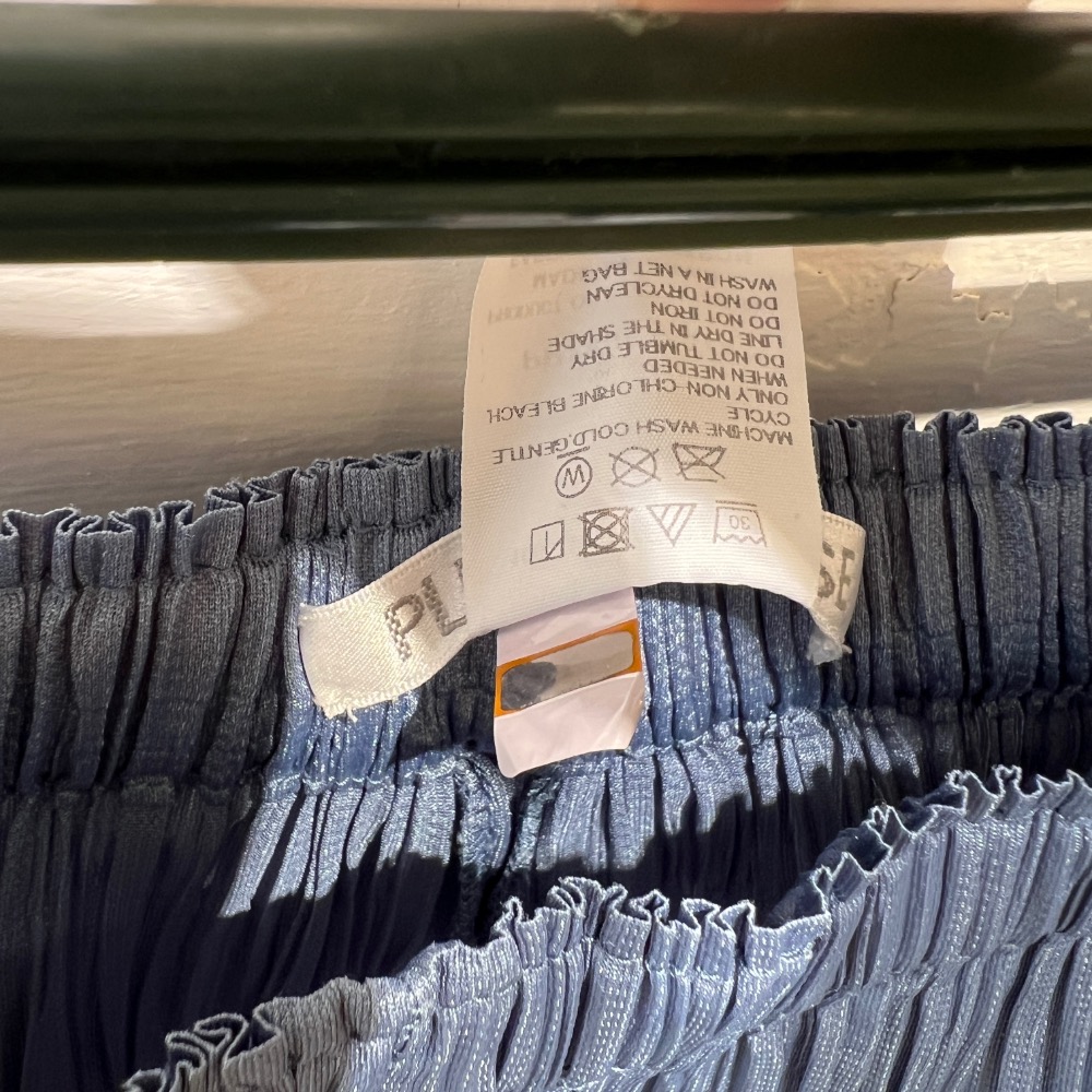 Issey miyake 三宅一生 水藍傘狀褲-細節圖8