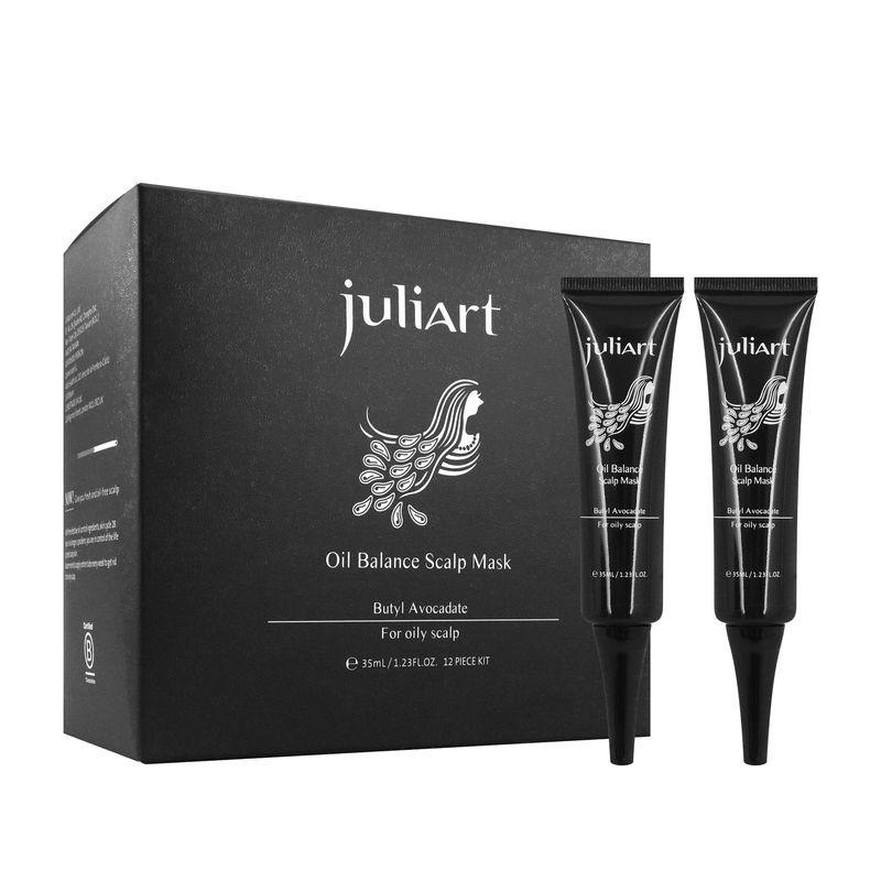 立坽『洗前調理』美科實業公司貨 juliArt覺亞 希沛絲控油調理凝露35ml*12(整盒) HS06 HS05-細節圖2