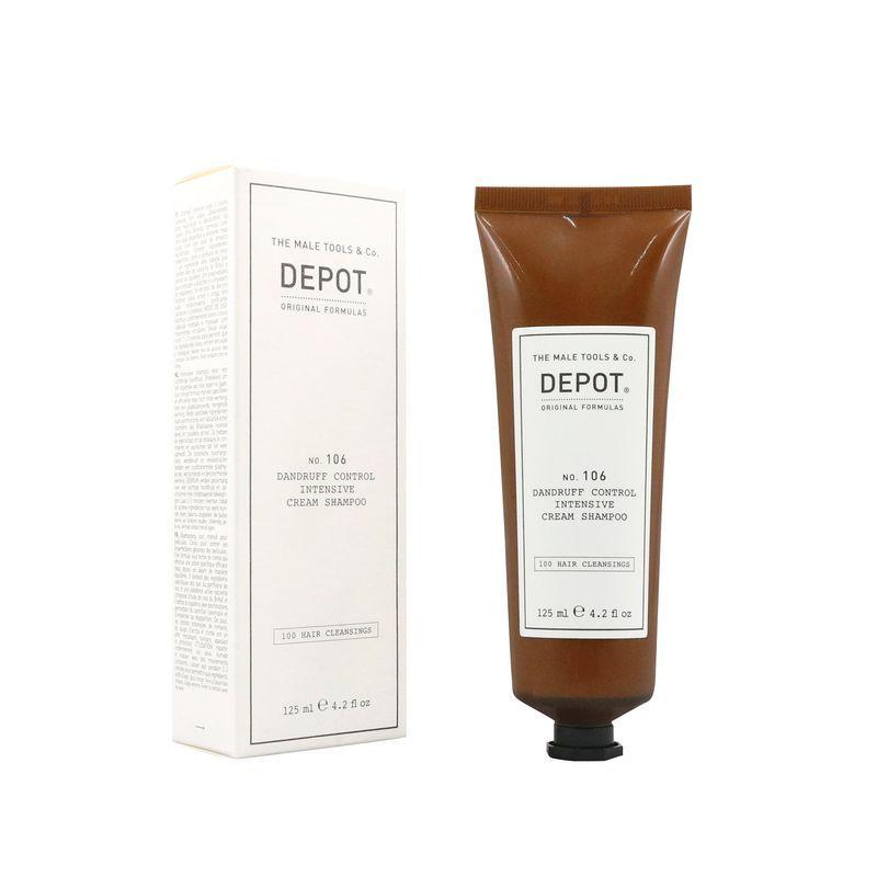 立坽『洗前頭皮調理、洗髮精』得軼公司貨 DEPOT 100清潔系列 106 深度抗屑洗髮霜125ml HS04-細節圖2