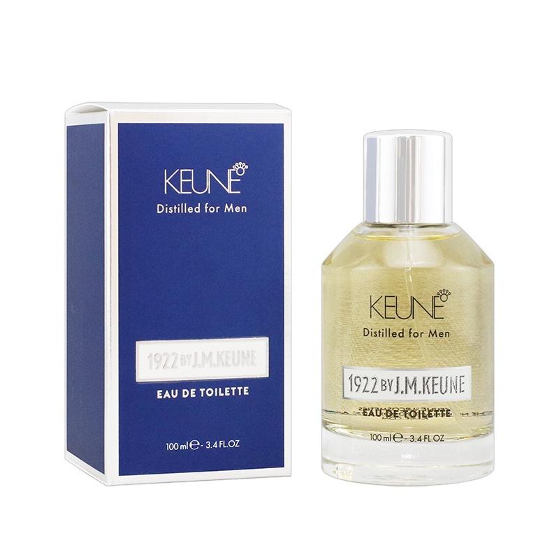 立坽『身體保養、香水香氛』得洲公司貨 KEUNE肯葳 1922紳藍 經典麝香淡香水100ml IB04-細節圖2