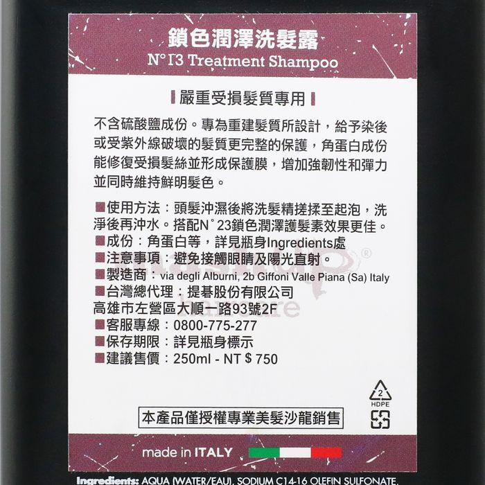 立坽『洗髮精』Mashup 日常保養系列 N13 鎖色潤澤洗髮露250ml HH04-細節圖3